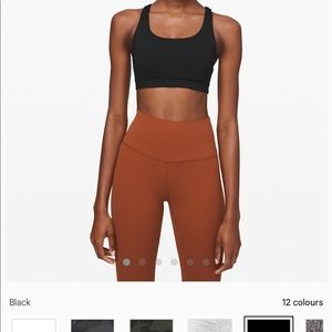 Lululemon Energy Bra - Navy Blue size 8